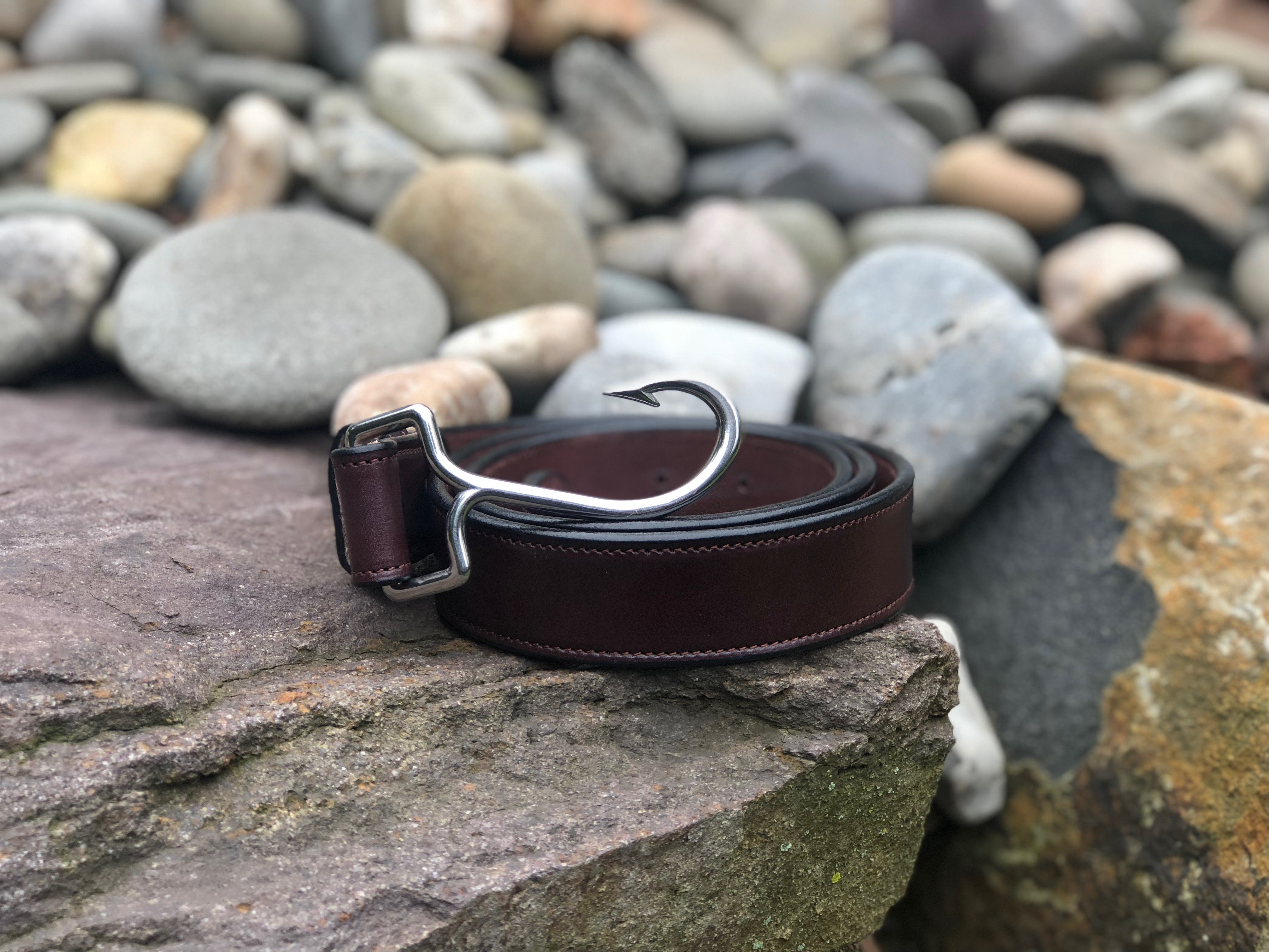 All American Leather Chum Angle Hook Belt